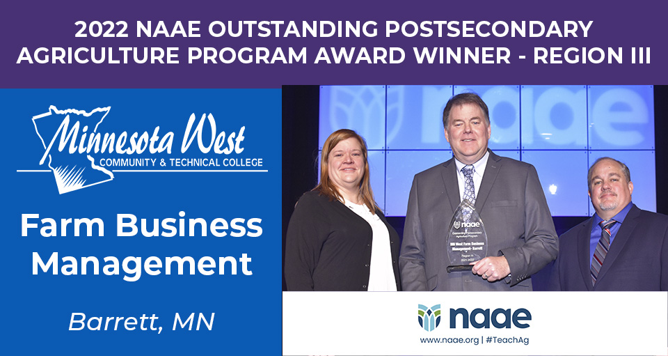 Farm Business Management Program Selected for National Award